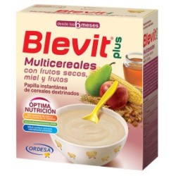 Blevit Plus Sin Gluten - Papilla de Cereales para Bebé con Harina